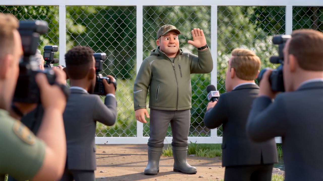 Кипер у вольера